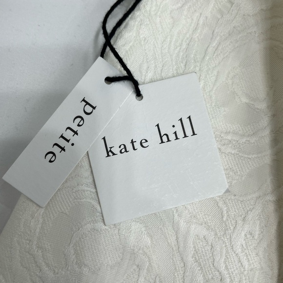 NWT Kate Hill skirt ivory size 14P - Picture 8 of 10